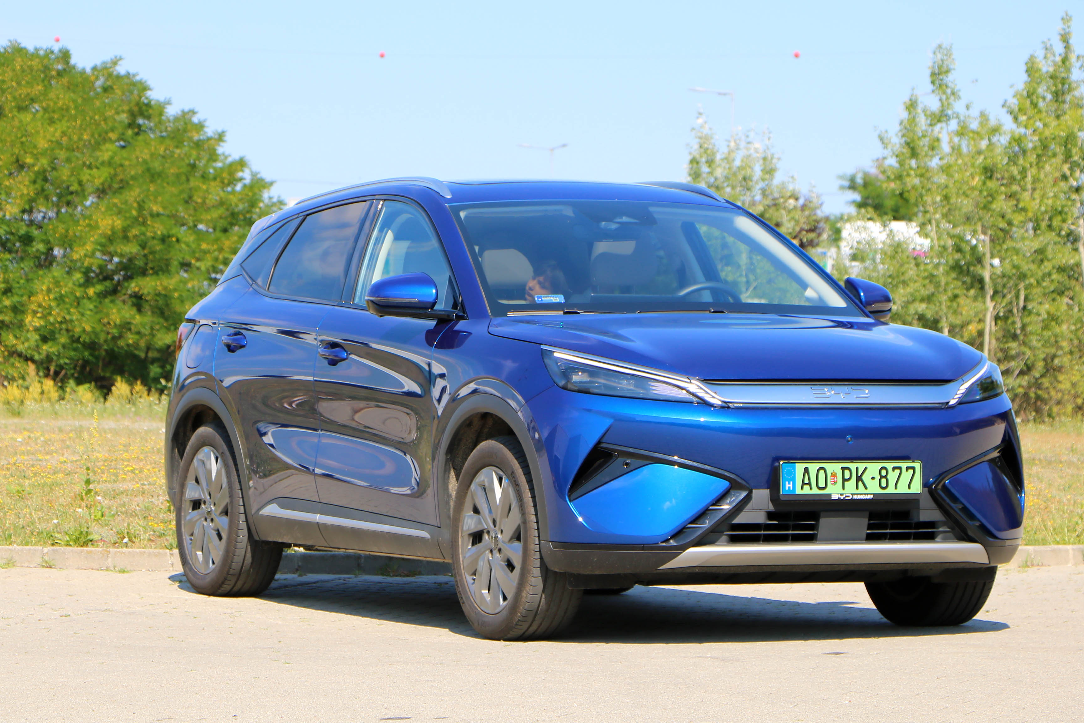 A visító utas garantált extra ebben a BYD-ban