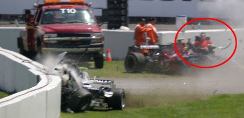 Újabb videók Kubica balesetéről 7