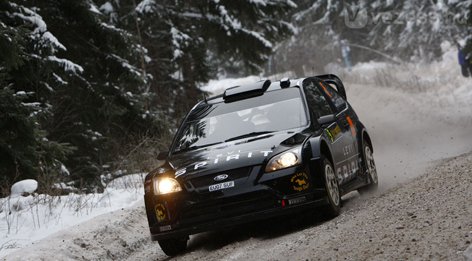 Räikkönen bajban a svéd ralin 7