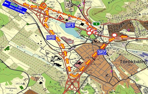 Hosszas lezárások az M0-son 5