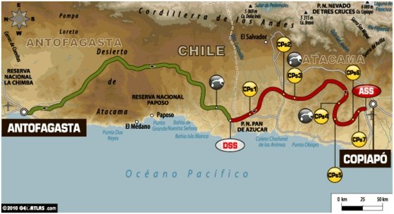 Kamion volt a leggyorsabb a Dakaron 1 Kamion volt a leggyorsabb a Dakaron 1