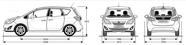 A világ legszebb szekrénye: Opel Meriva 9