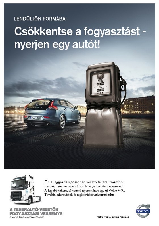 Teherautós fogyasztási versenyt indít a Volvo 3 Teherautós fogyasztási versenyt indít a Volvo 3