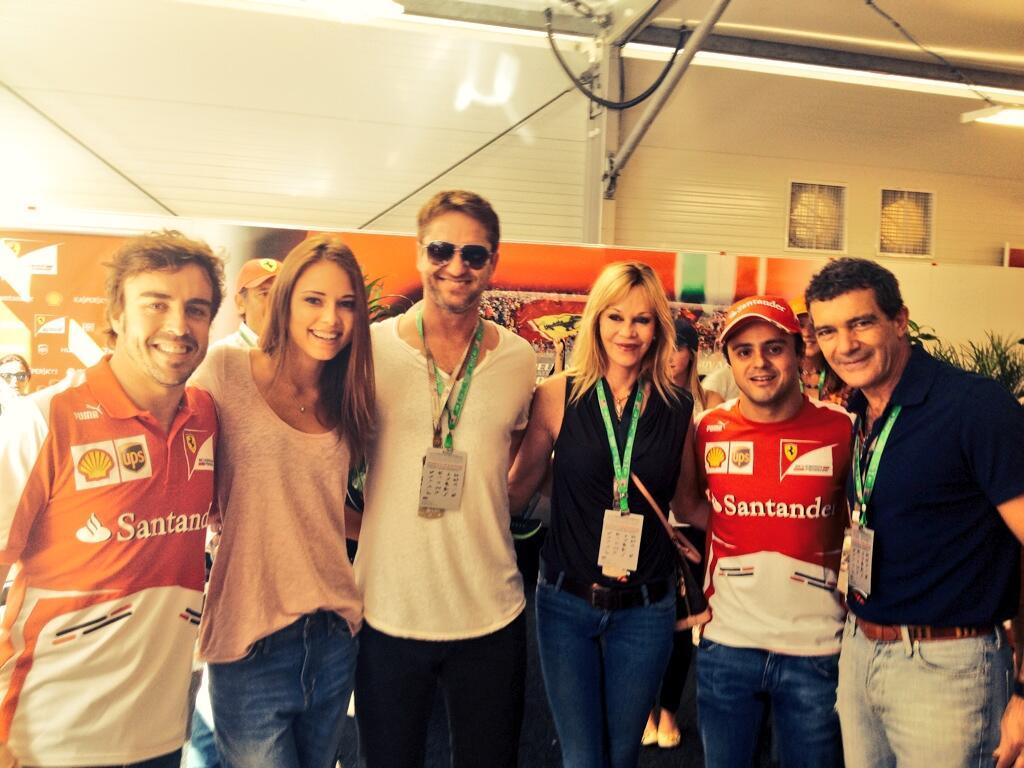 F1: Világsztárok jártak a Ferrarinál 1