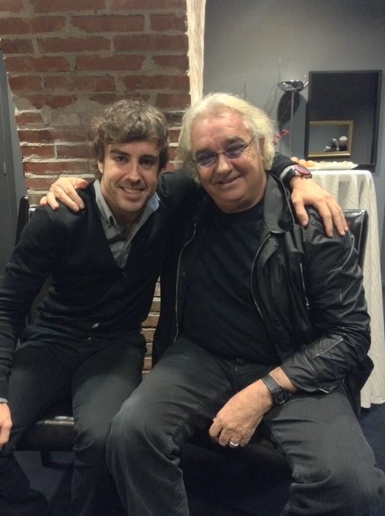 Alonso és Briatore újra együtt pózol 1