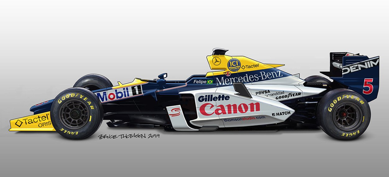 F1: Álomfestések és képzelt autók 1