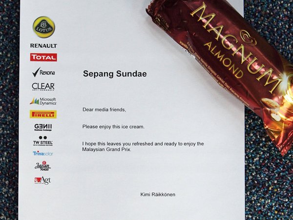 F1: Räikkönen és a maláj jégkrém 1