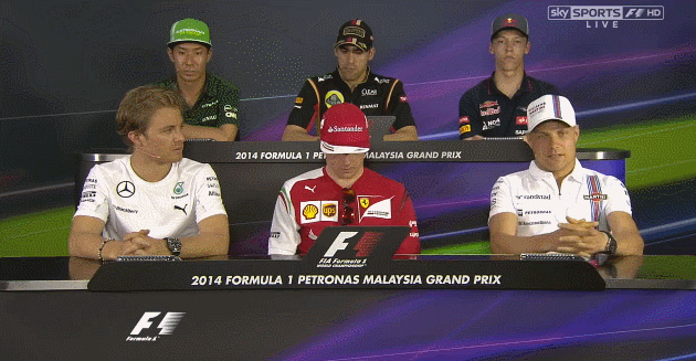 F1: Mivel matat Räikkönen az asztal alatt? 1 F1: Mivel matat Räikkönen az asztal alatt? 1