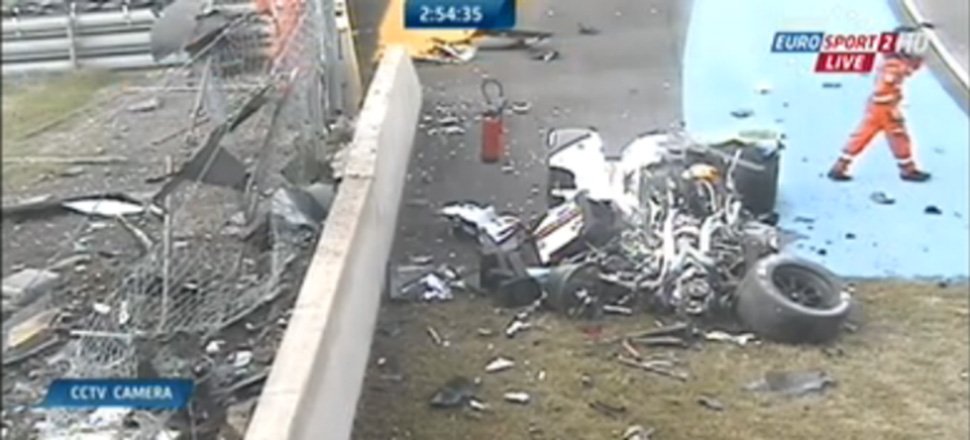 Brutális baleset Le Mans-ban 1 Brutális baleset Le Mans-ban 1