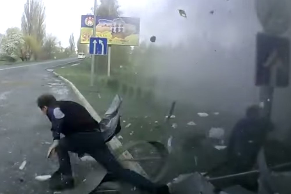 Pokoli robbanás történt egy benzinkúton 1 Pokoli robbanás történt egy benzinkúton 1