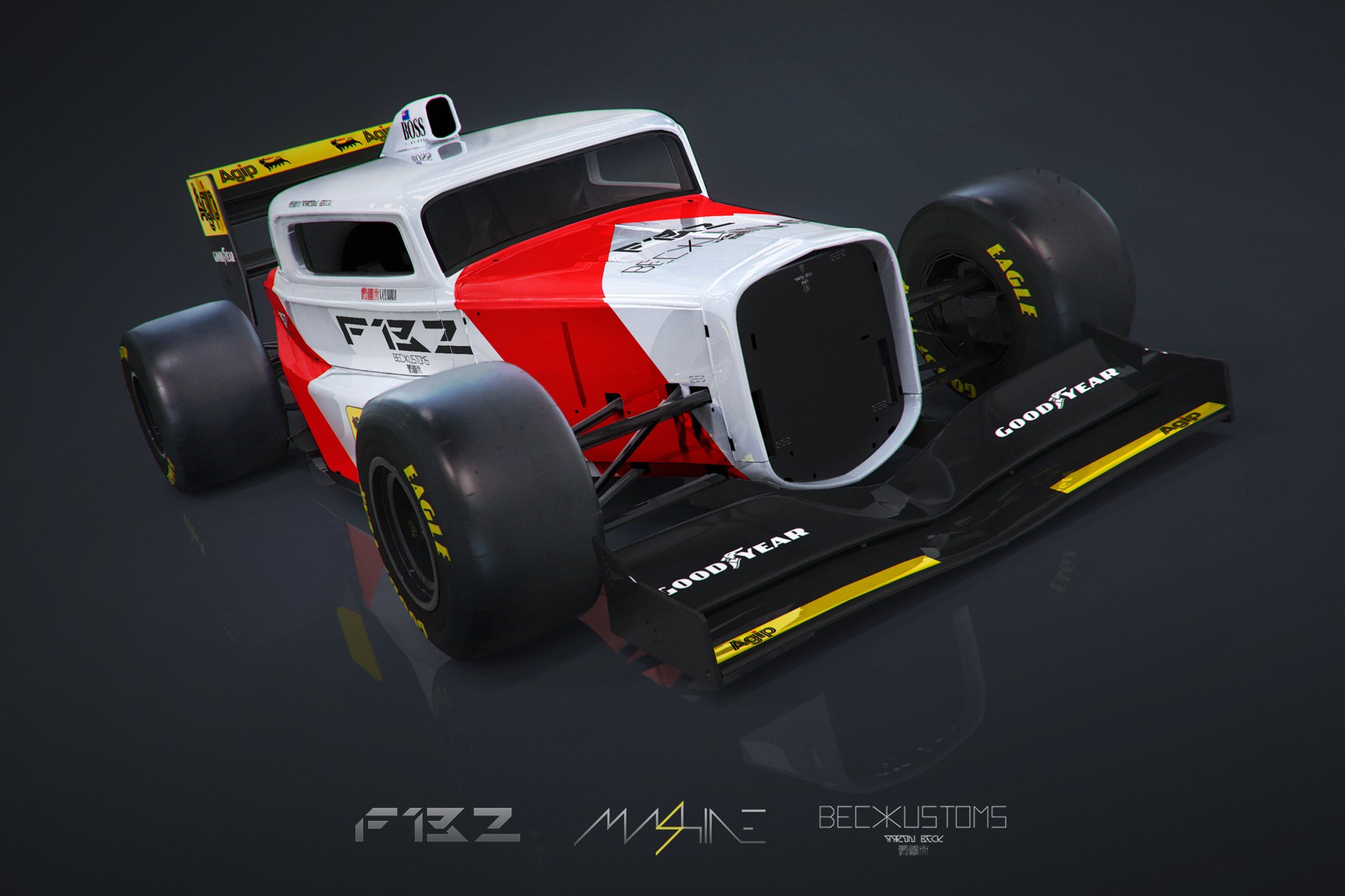 Bitang menő hot rod F1-es stílusban 3