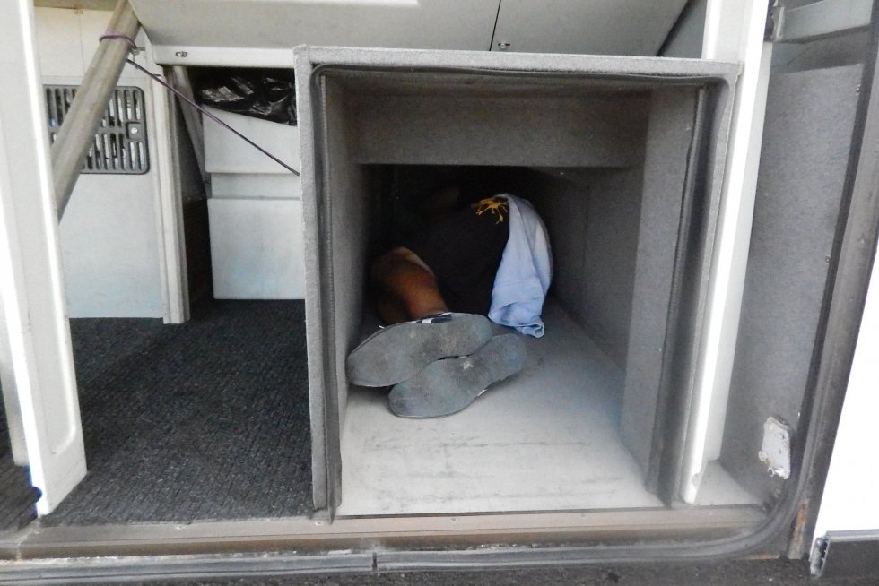 A busz rakterében utazott Horvátországba 2