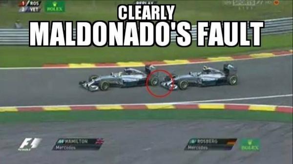 F1: Humoros képcsokor a Belga Nagydíj után 3 F1: Humoros képcsokor a Belga Nagydíj után 3