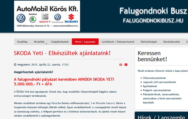 Magyar faluba magyar autót! 13