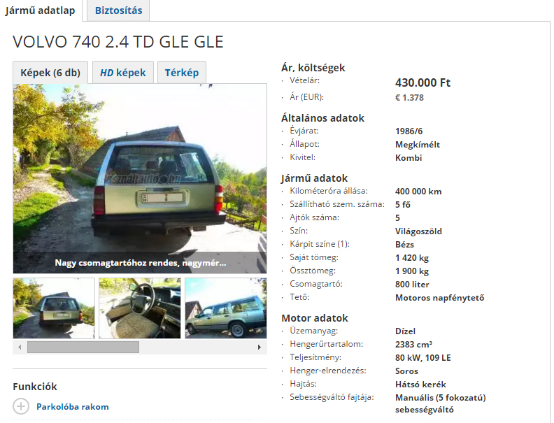 Na így kell használt autót hirdetni, barátom 1