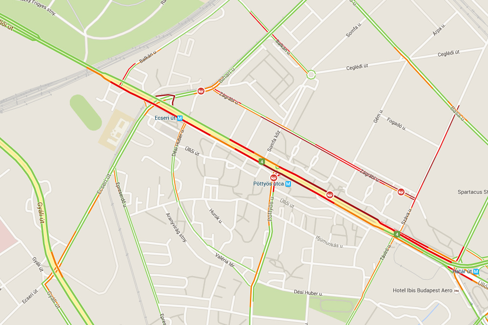 Durva halálos baleset Budapesten, lezárták az Üllőit 7