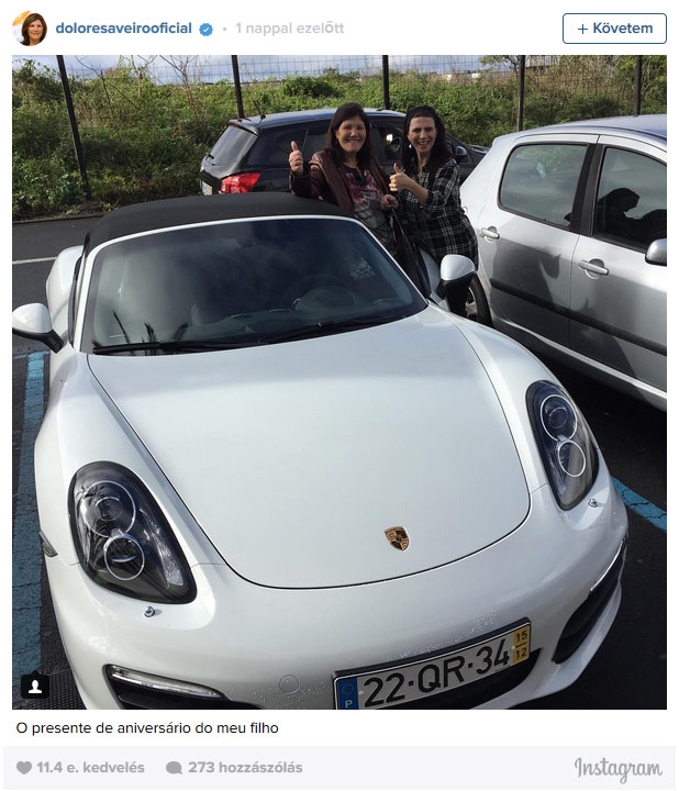 Porschét vett anyukájának Ronaldo 4 Porschét vett anyukájának Ronaldo 4